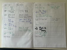 Comparing Paper Reading Diaries to Pageticker - Pilot Study Results