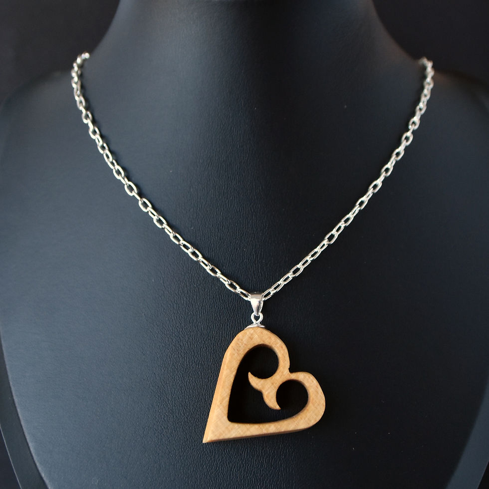 Thumbnail: Cello Heart Necklace