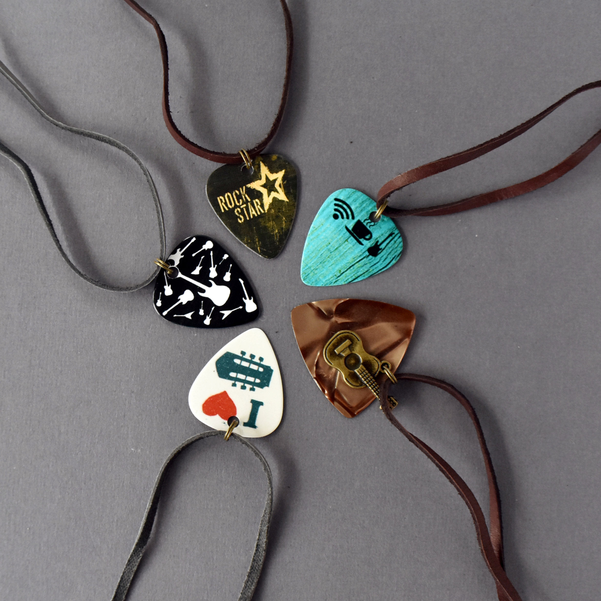 Guitar Pick Necklace