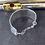 Thumbnail: Sterling Silver Gemeinhardt Flute Cuff Bracelet