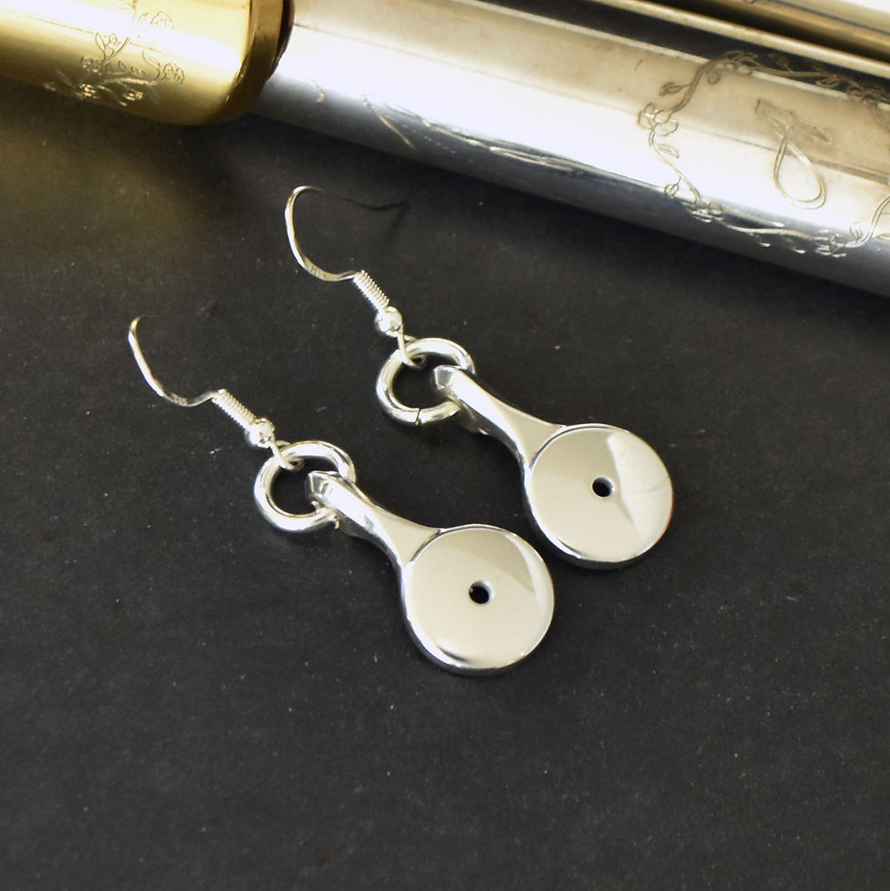 Thumbnail: Classic Oboe Key Earrings