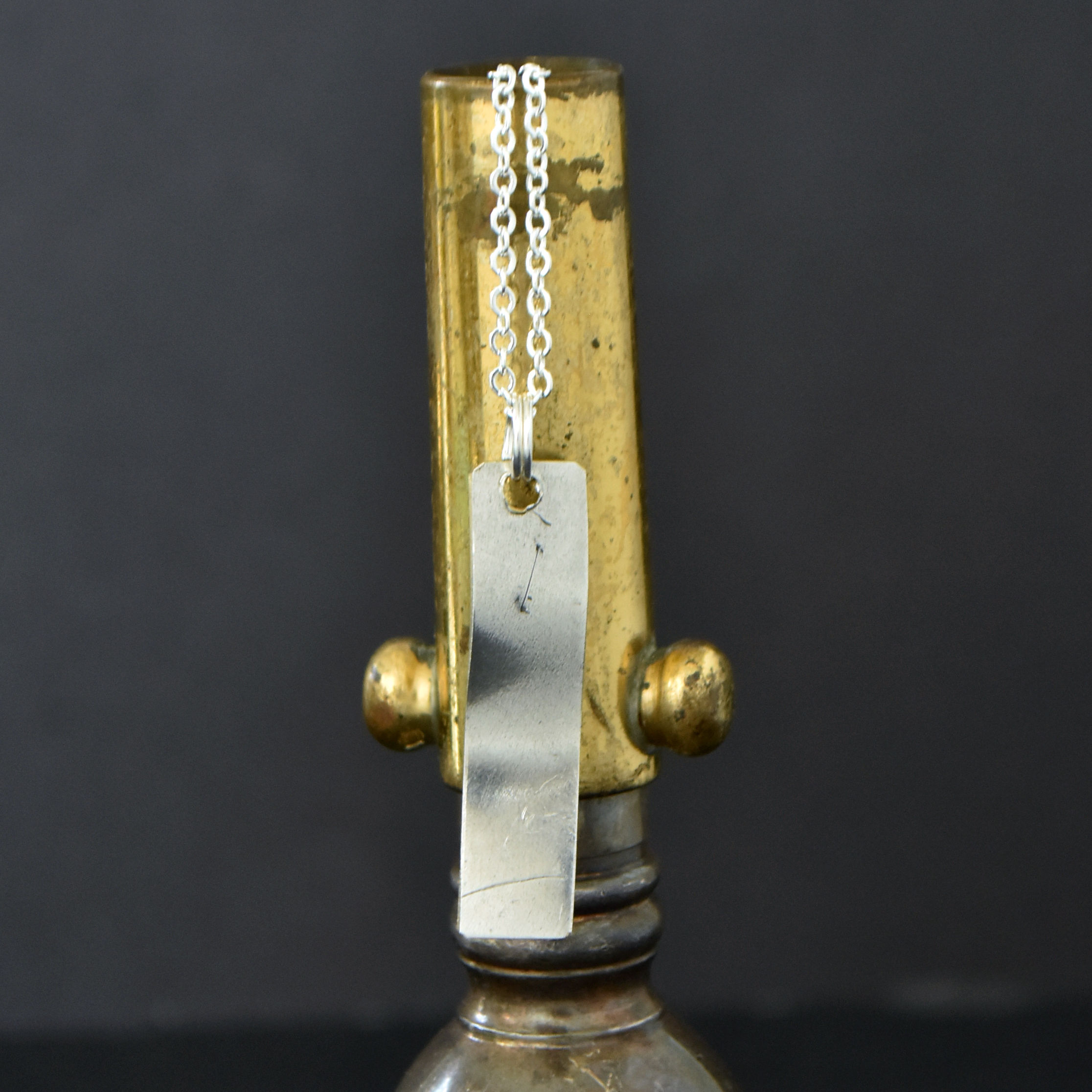 Wavy Tuba Bell Necklace
