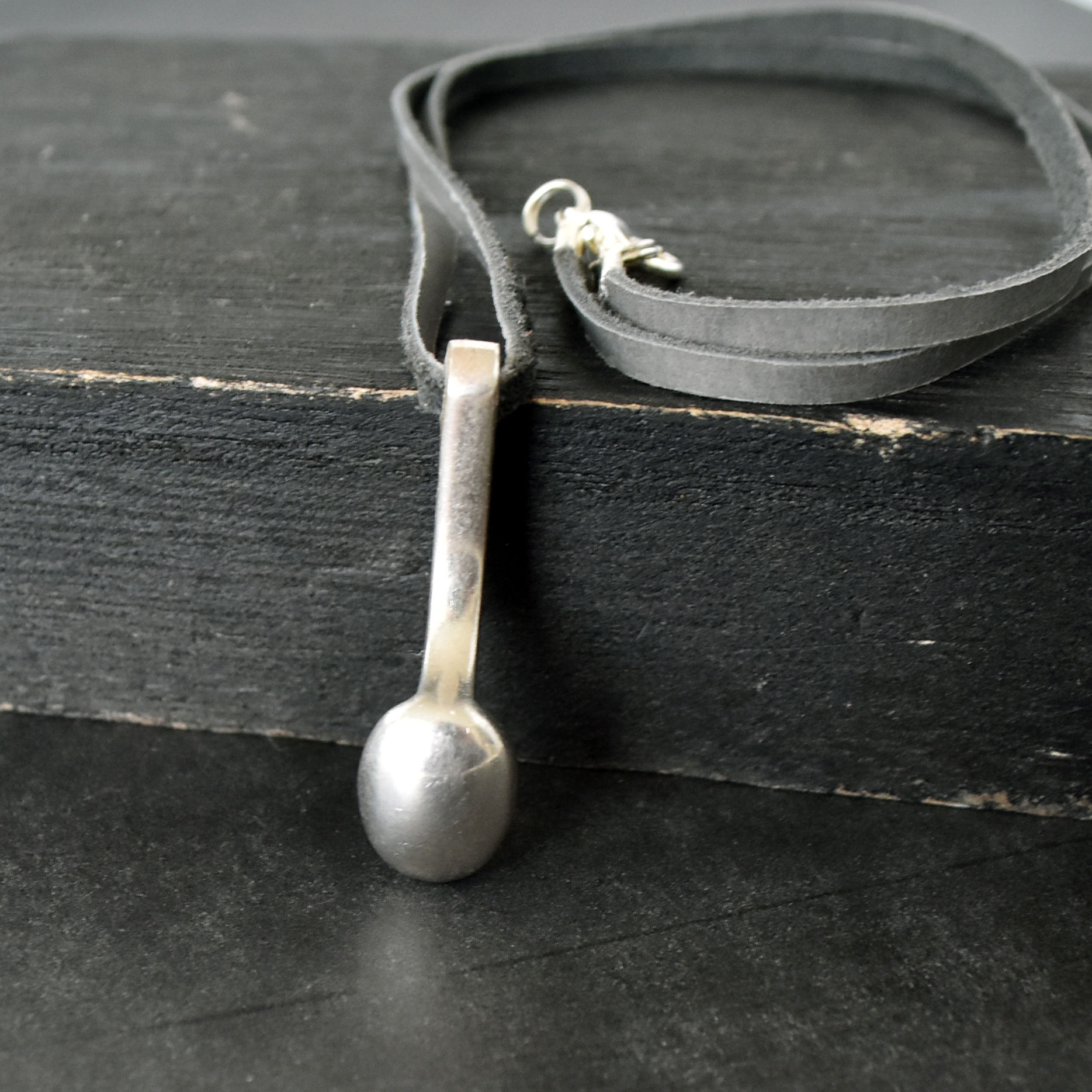 Unisex Bassoon Whisper Key Necklace