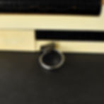 Piano Key Adjustable Ring Back View