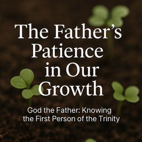 The Father’s Patience in Our Growth