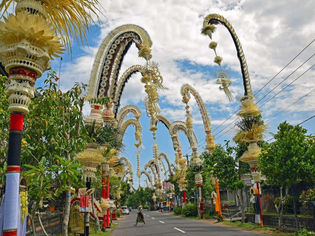 Hindu Galungan Ceremony