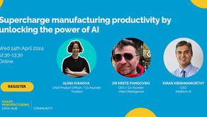 Supercharge Manufacturing Productivity by Unlocking the Power of AI