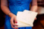 Monogram Wedding Program