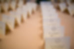 Monogram Wedding Placecards