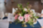 Navy Wedding Table Number