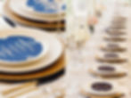Circular Wedding Menu