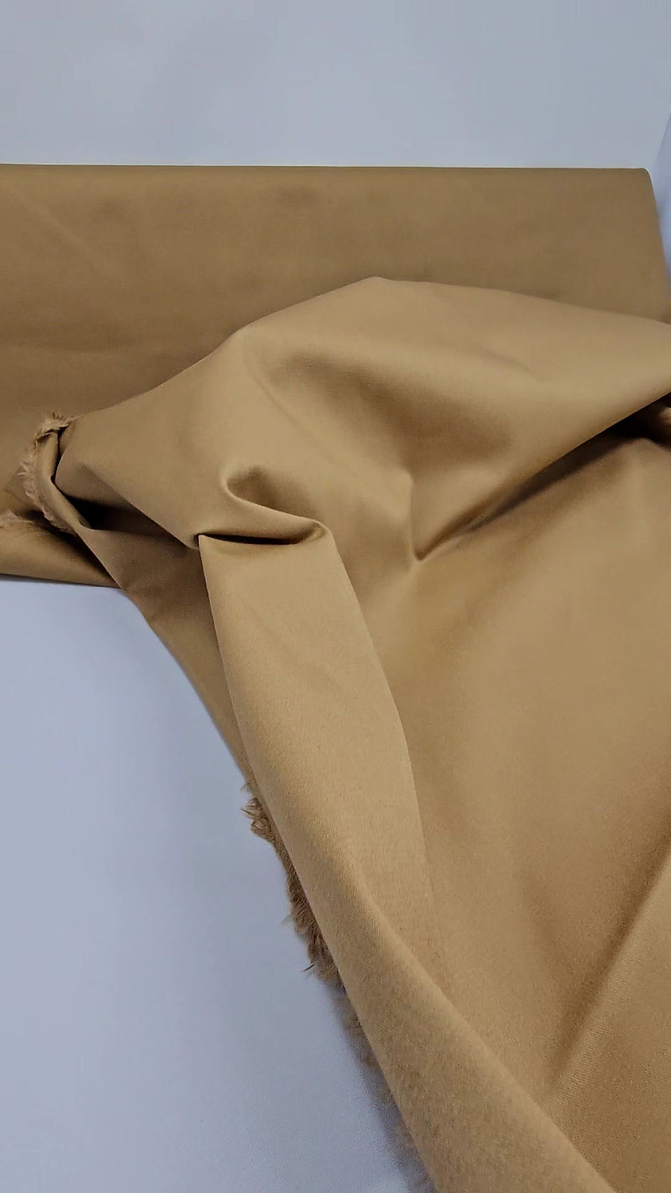 Thumbnail: Sand Stretch Cotton Twill (Chino Weight) — 195gsmModelo Fabrics