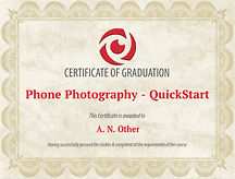 Signed Certificate of Completion