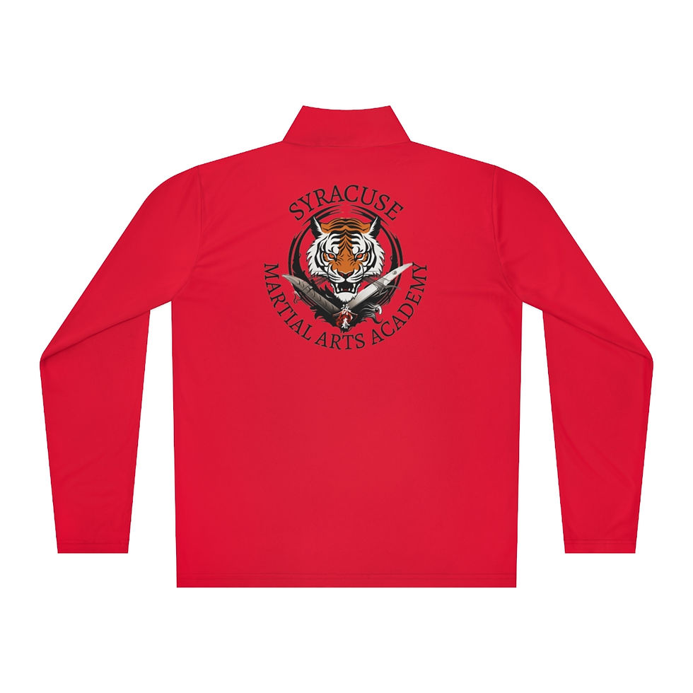 Thumbnail: SMAA Unisex Quarter-Zip Pullover Moisture Wicking