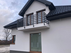 Balustrady malowane proszkowo
