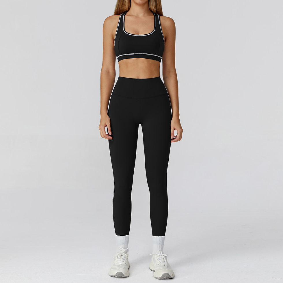 Thumbnail: Yoga Set 2/3PCS Sports Outfits Women Clothes Fitness Tracksuit Gym Legging Worko