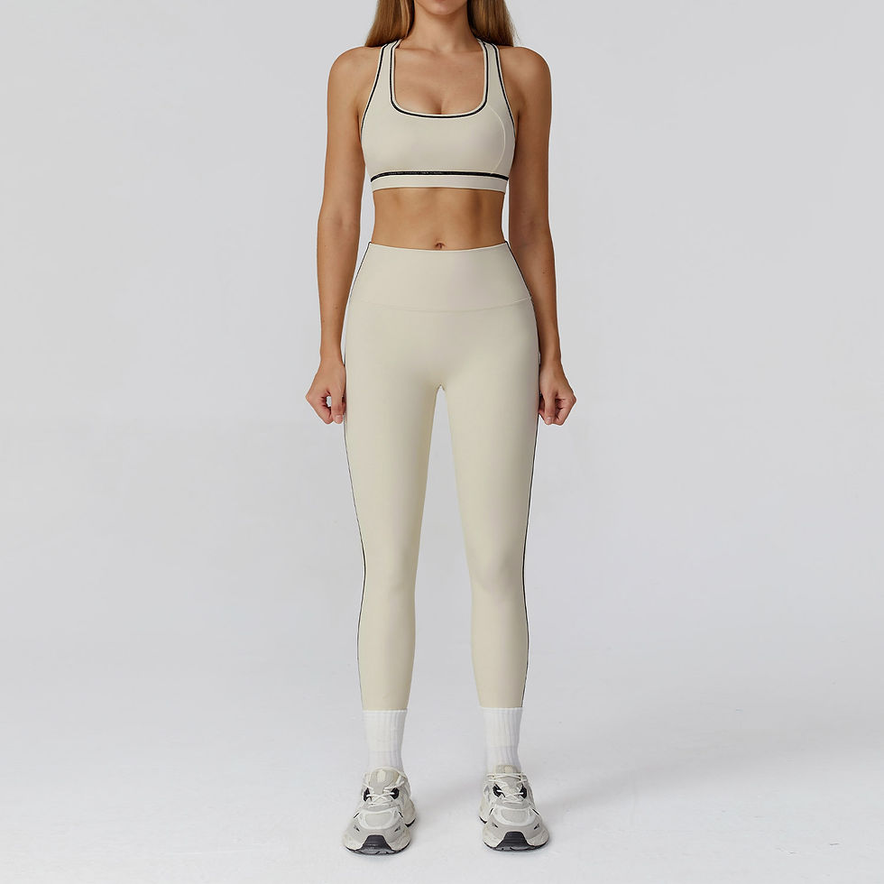 Thumbnail: Yoga Set 2/3PCS Sports Outfits Women Clothes Fitness Tracksuit Gym Legging Worko
