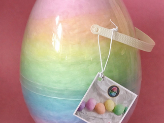 Commended of the Artisan product category: The Candy Floss Easter Egg by Whirlylicious by Whirlylici