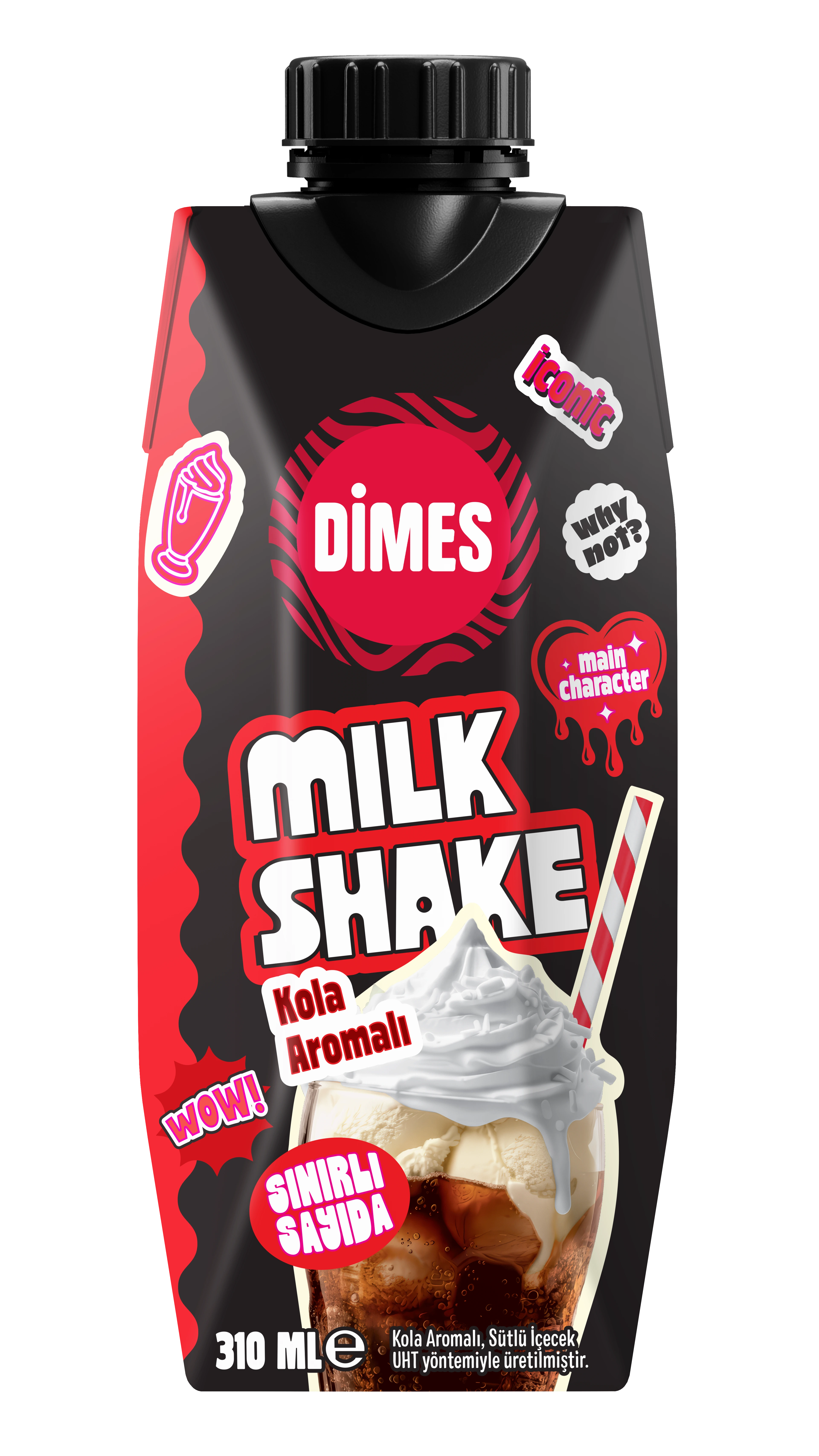 DİMES launches innovative Cola-flavoured Milkshake, blending creamy texture with cola taste.