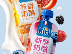 Commended Food innovation: Kiri Fresh Cheese by Kiri