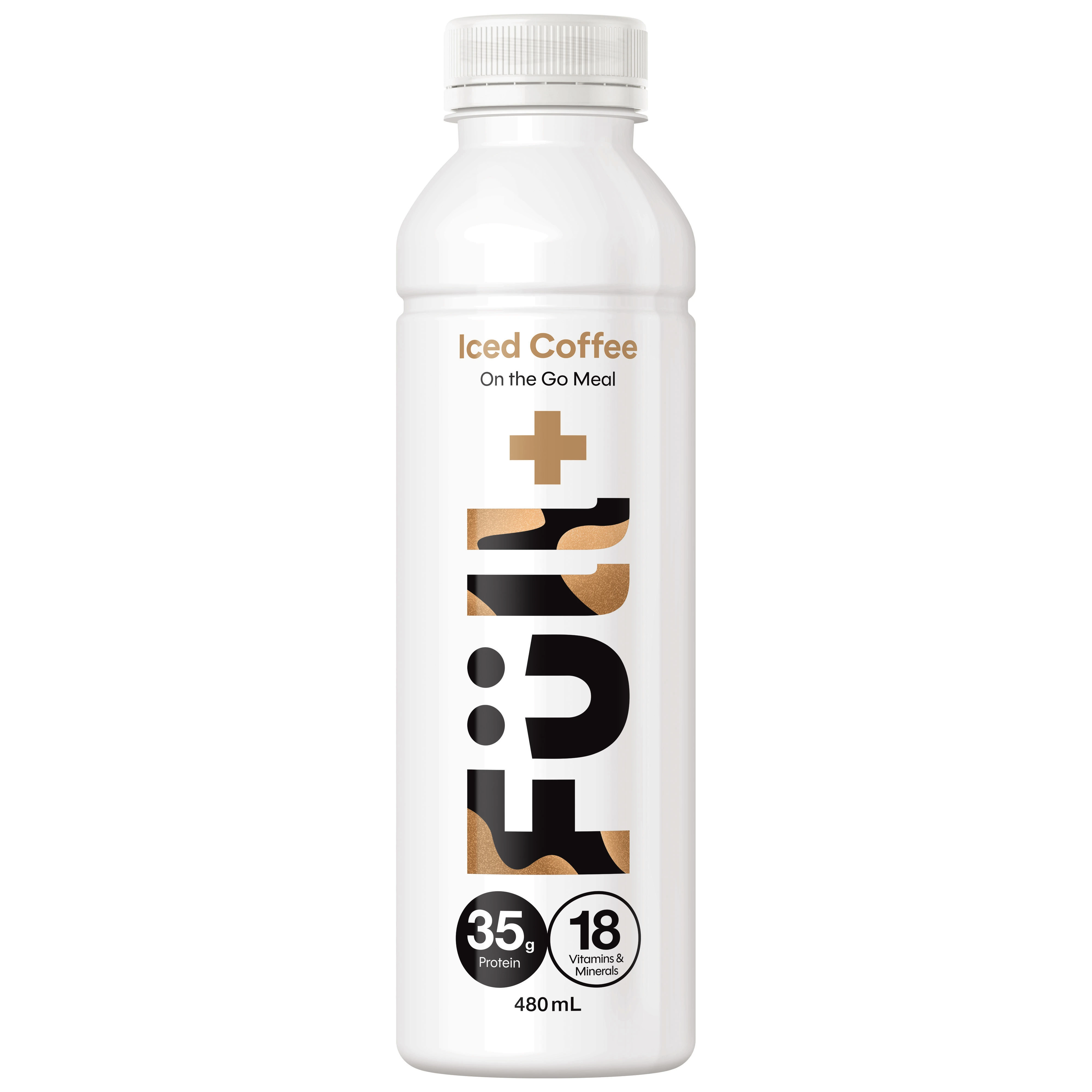 Füll+ is Australia's first fresh dairy meal replacement, combining 35g protein with 18 vitamins.