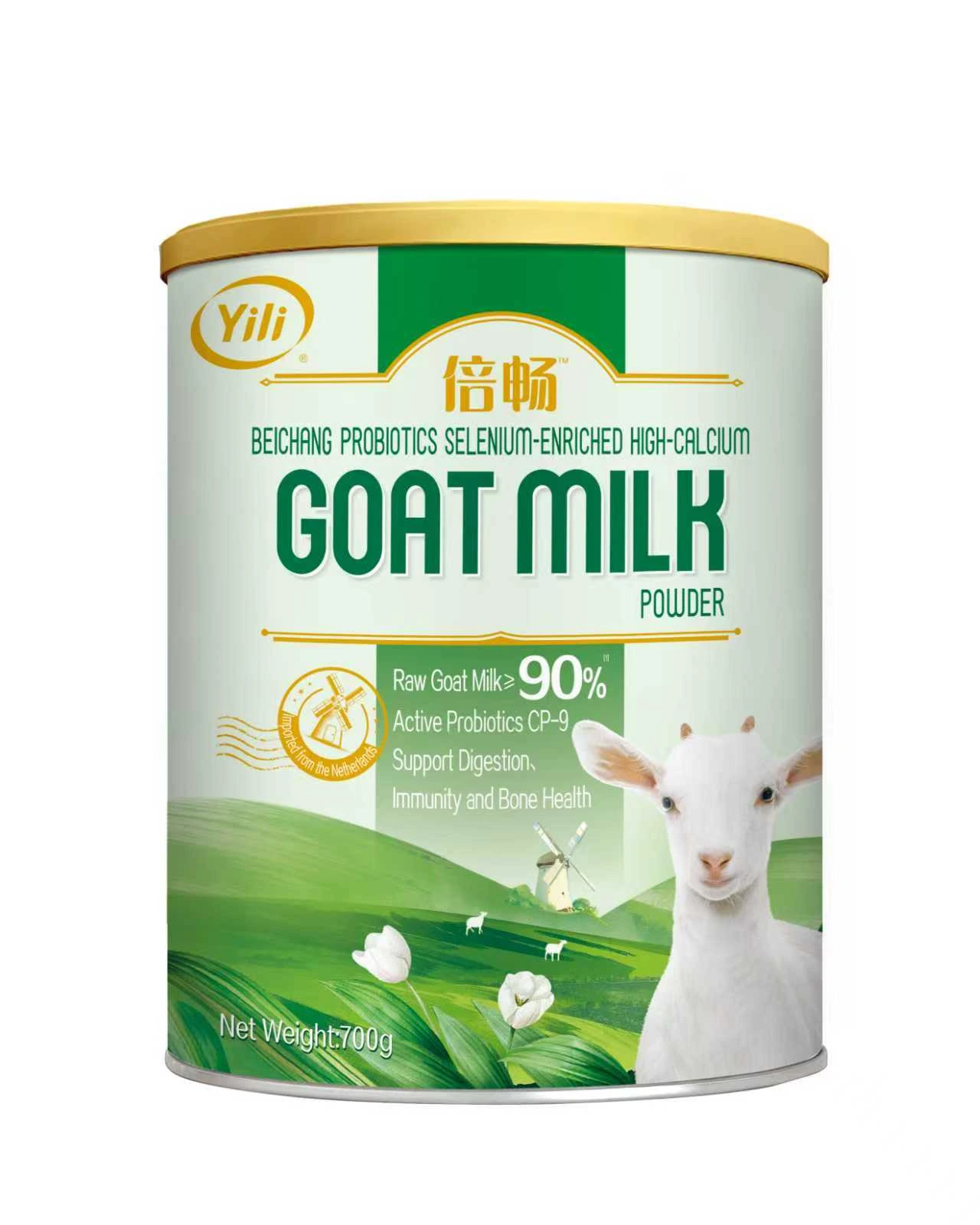 Beichang Goat Milk Powder integrates probiotics, selenium, and calcium for holistic health.