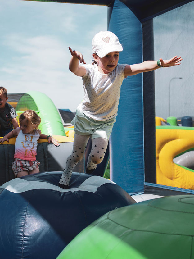 inflatable world