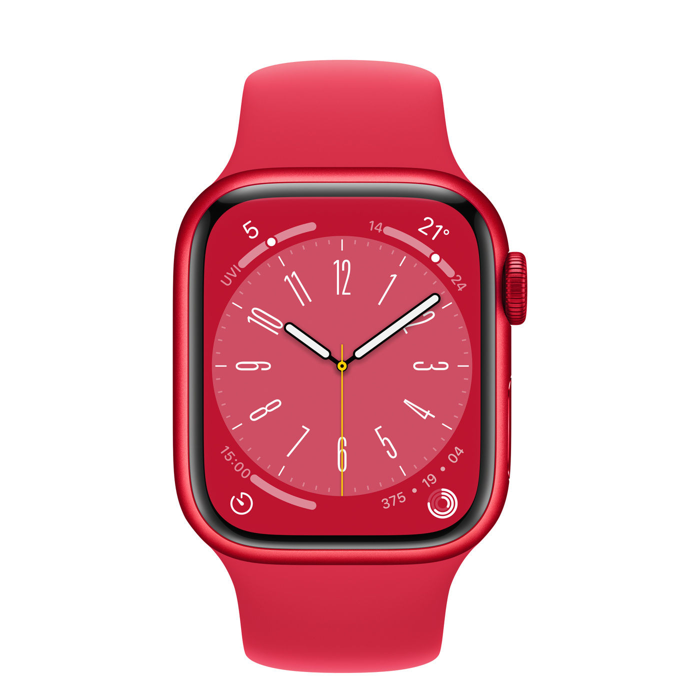Apple Watch Series 8, (PRODUCT)RED Aluminium Case with Sport Band