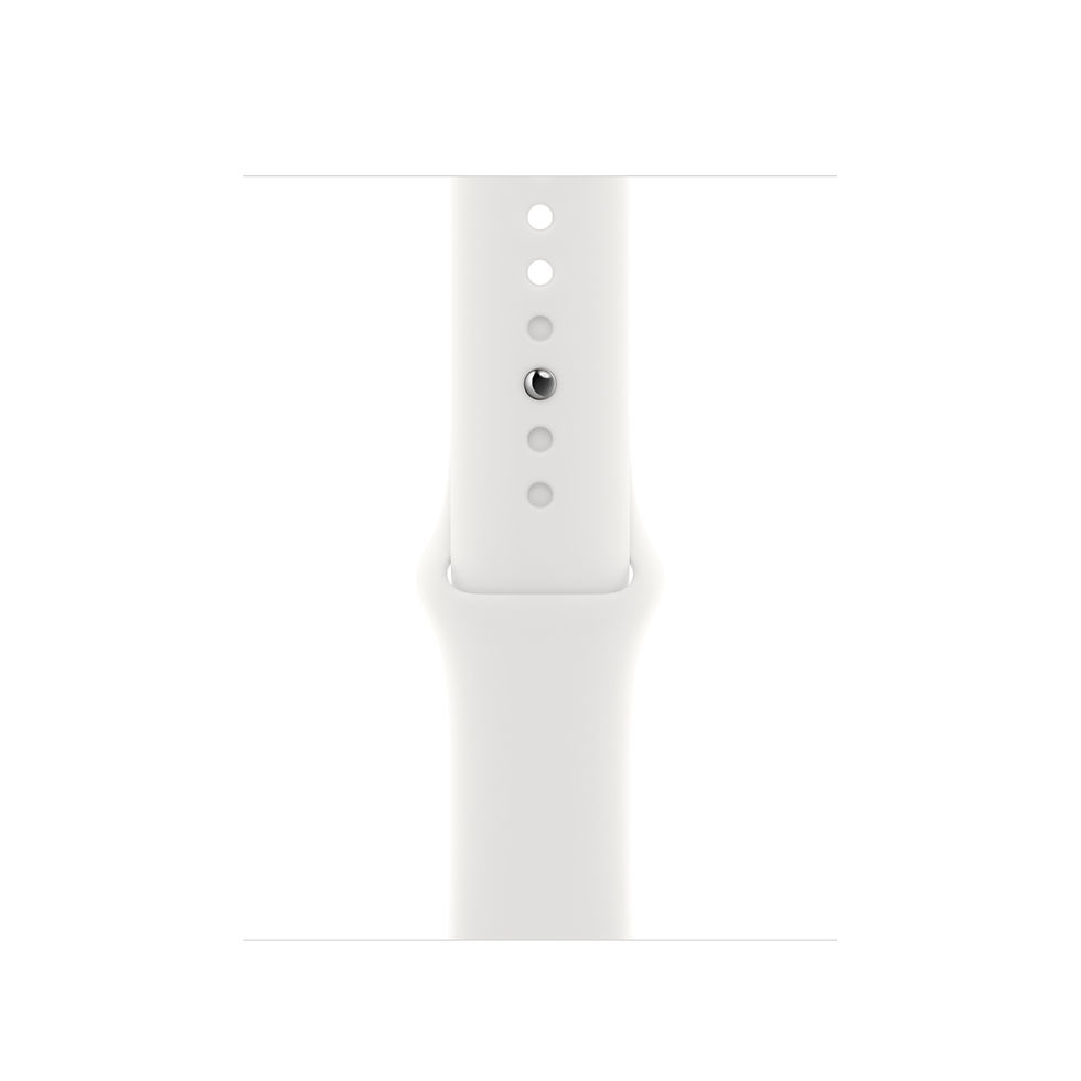 Thumbnail: Apple Watch SE, Silver Aluminium Case with Sport Band