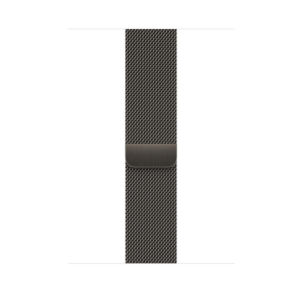 Thumbnail: Apple Watch Series 8, Graphite Stainless Steel Case with Milanese Loop