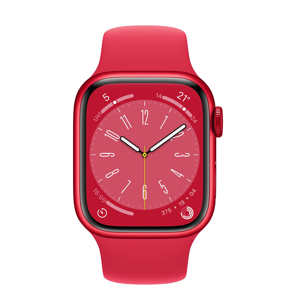 Thumbnail: Apple Watch Series 8, (PRODUCT)RED Aluminium Case with Sport Band