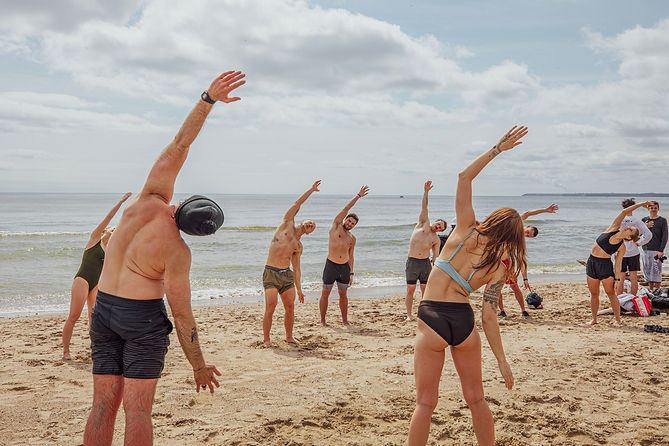Hive Event Lake Michigan Yoga