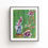 Thumbnail: Emerald Green Art Green Bird Art Print Pretty and Colorful
