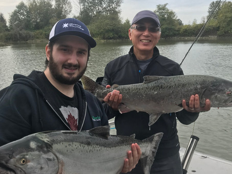 Wow that was a quick summer and now fall fishing!