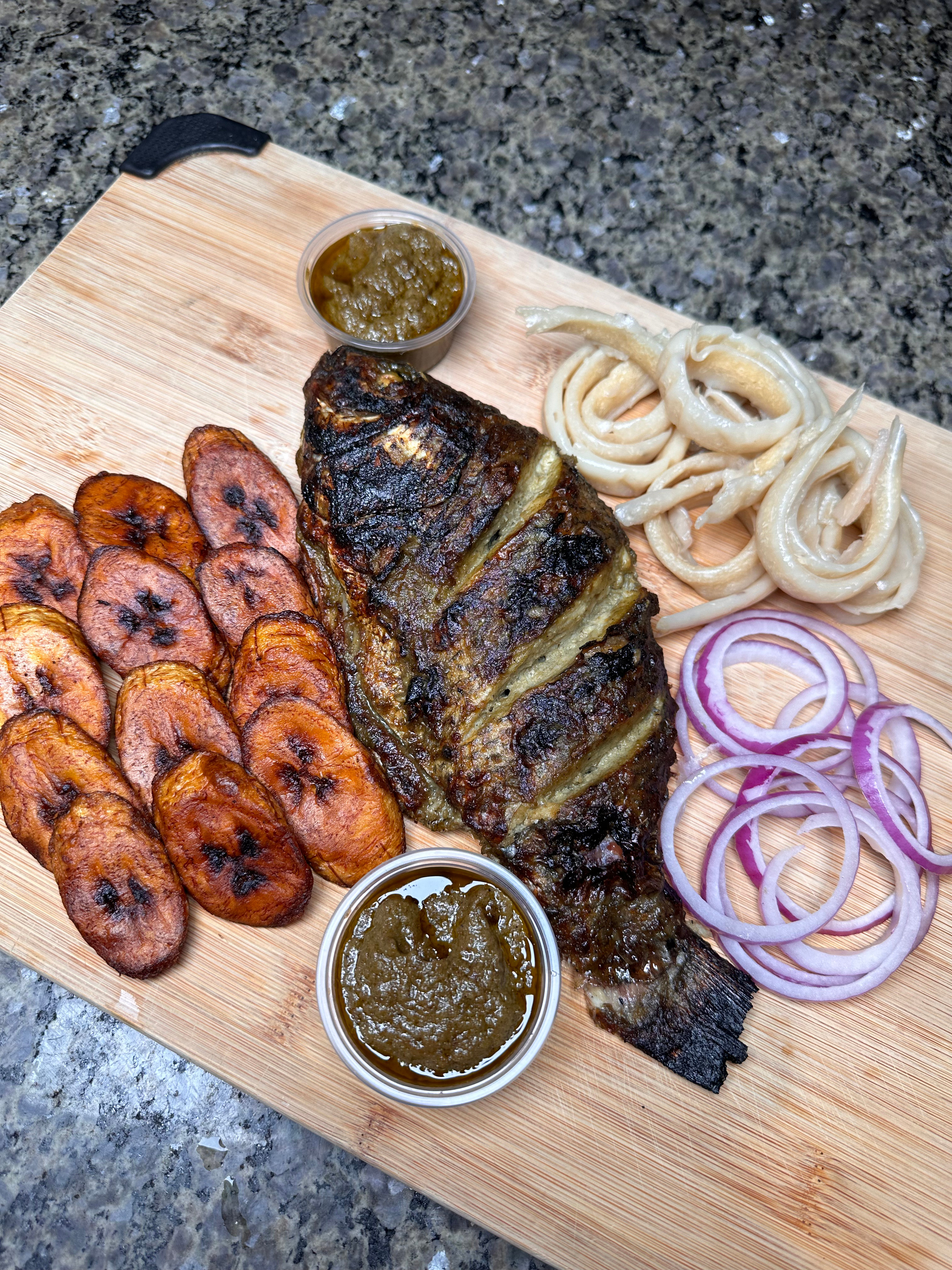 Arranged Food and Objects