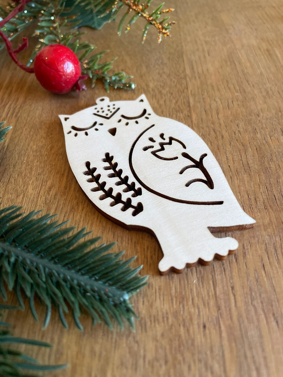 Miniaturbild: Weihnachtsanhänger "Waldtiere" - Set