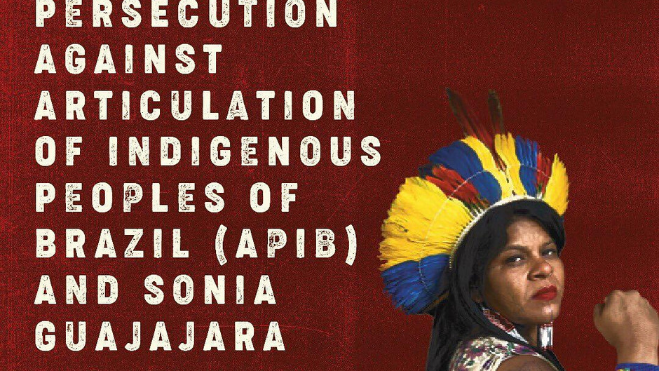 The USNDB stands with APIB and Sonia Guajajara