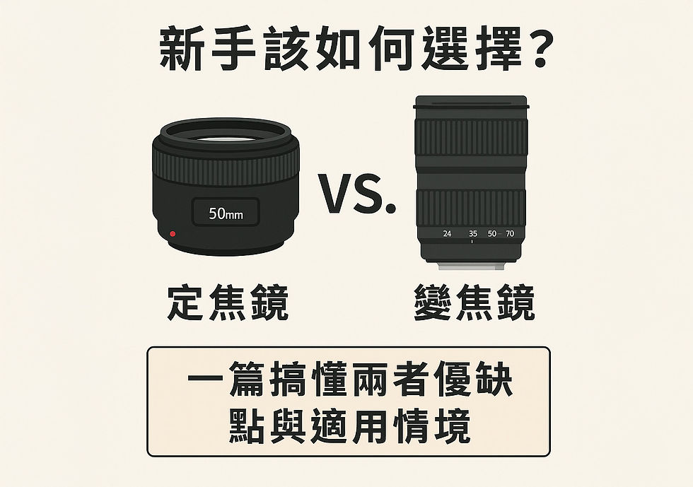 定焦鏡 vs. 變焦鏡