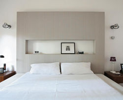 nicho flotante horizotal en drywall.