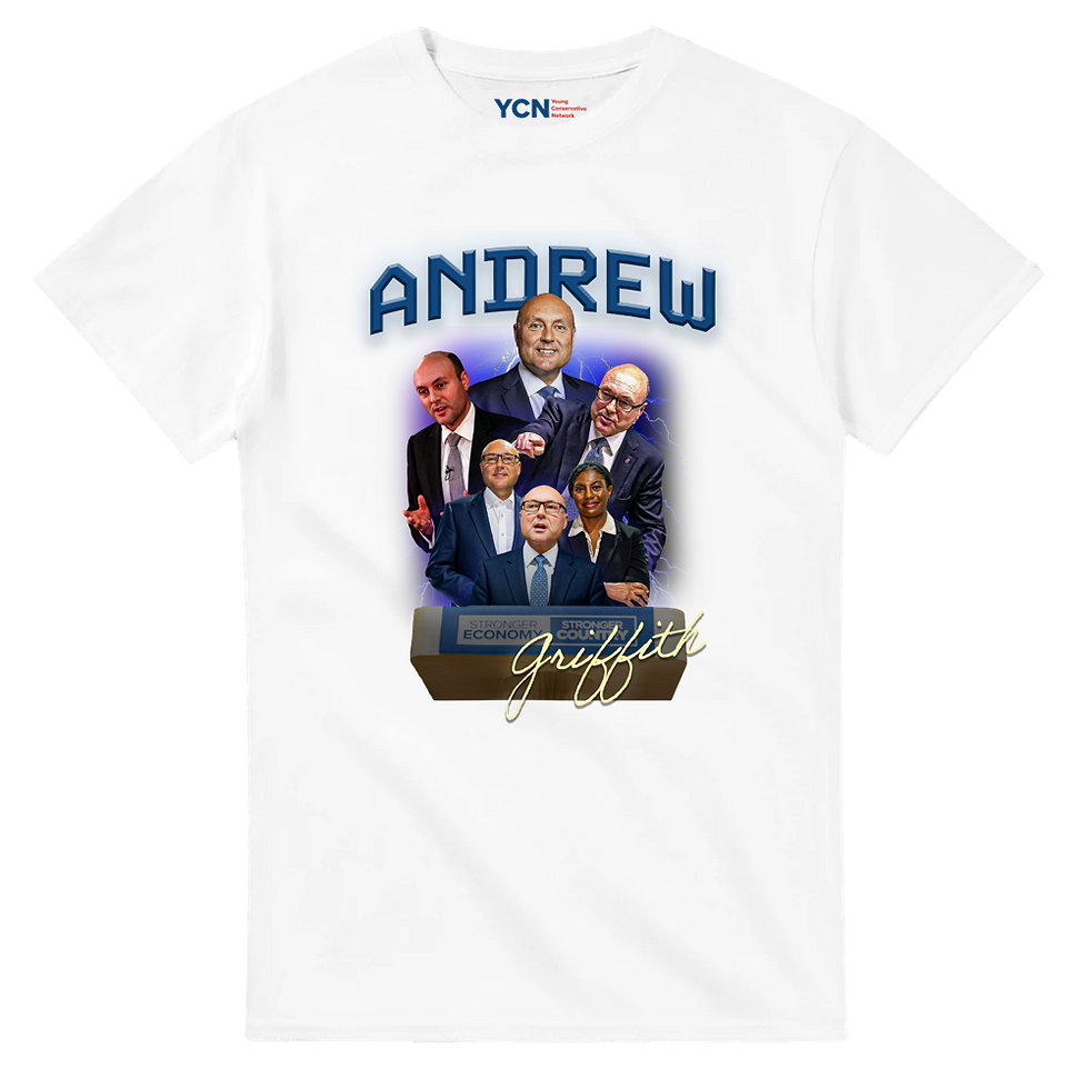 Thumbnail: Andrew Griffith White Aura Unisex T-shirt