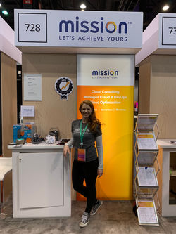 Booth Hostess at AWS for Mission Cloud