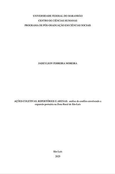 capa da obra em questão