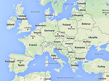Shanteya and Jo Europe Map