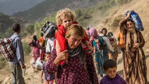 Iraq's Yazidis STILL trapped, hiding from ISIS in the mountains