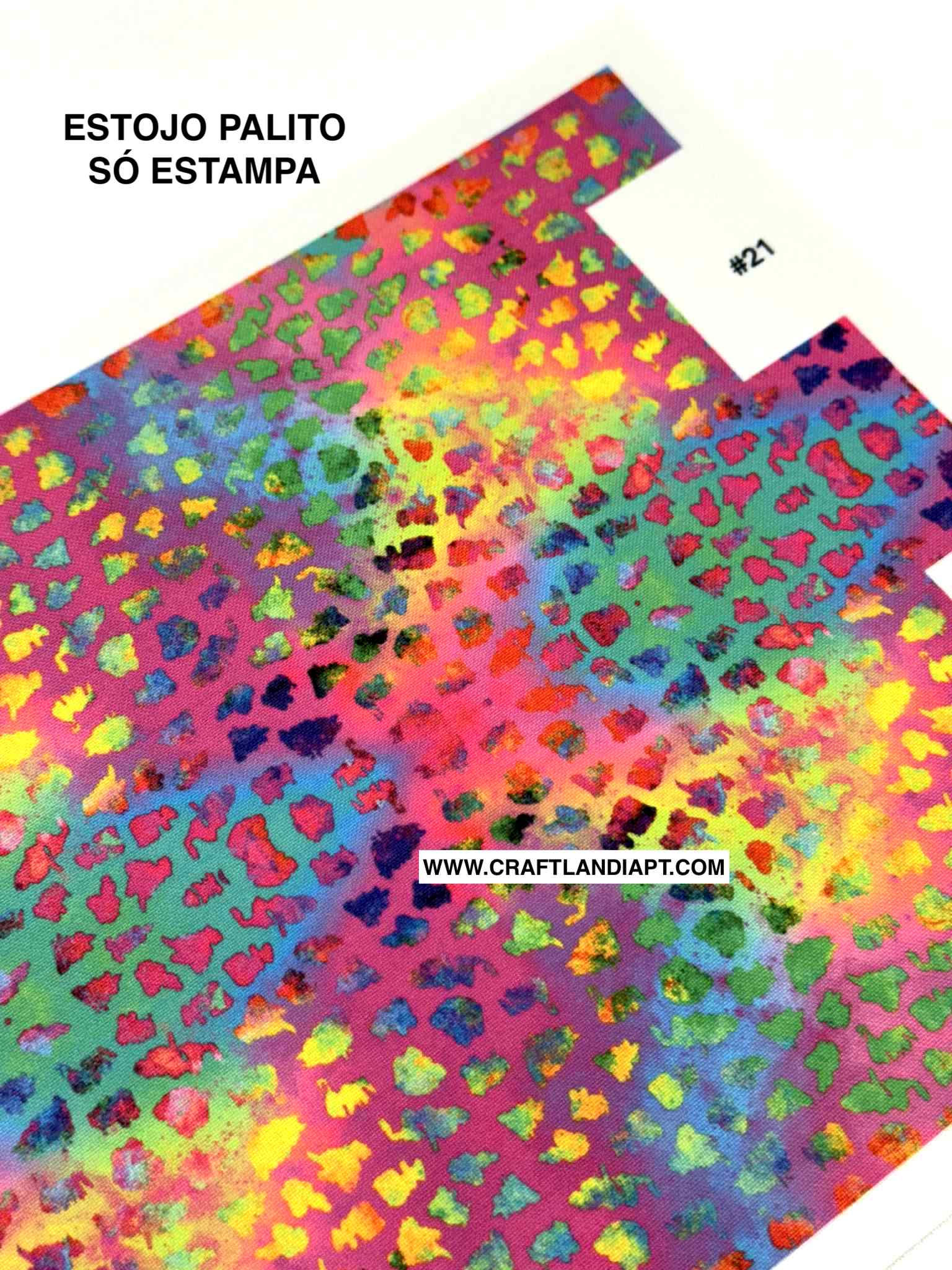 #21 - Estojo Palito - Só Estampa