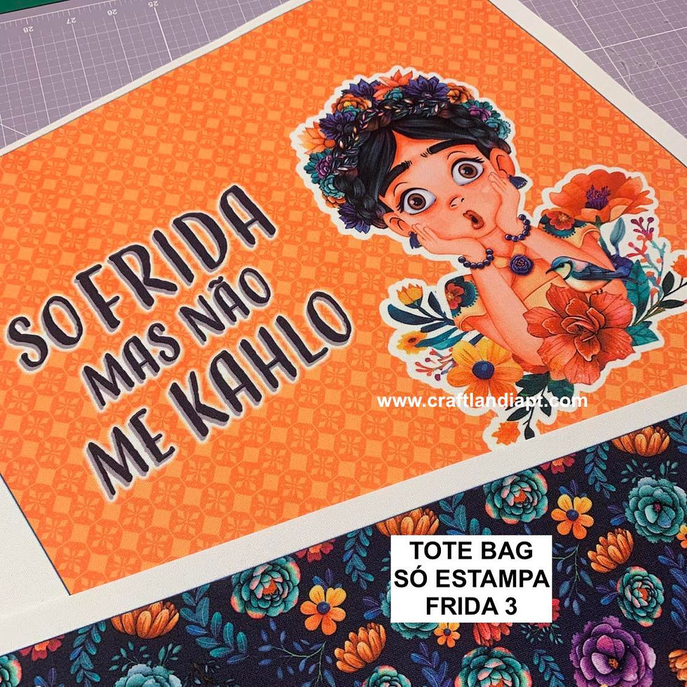 Miniatura: #3 - FRIDA TOTE BAG - SÓ ESTAMPA