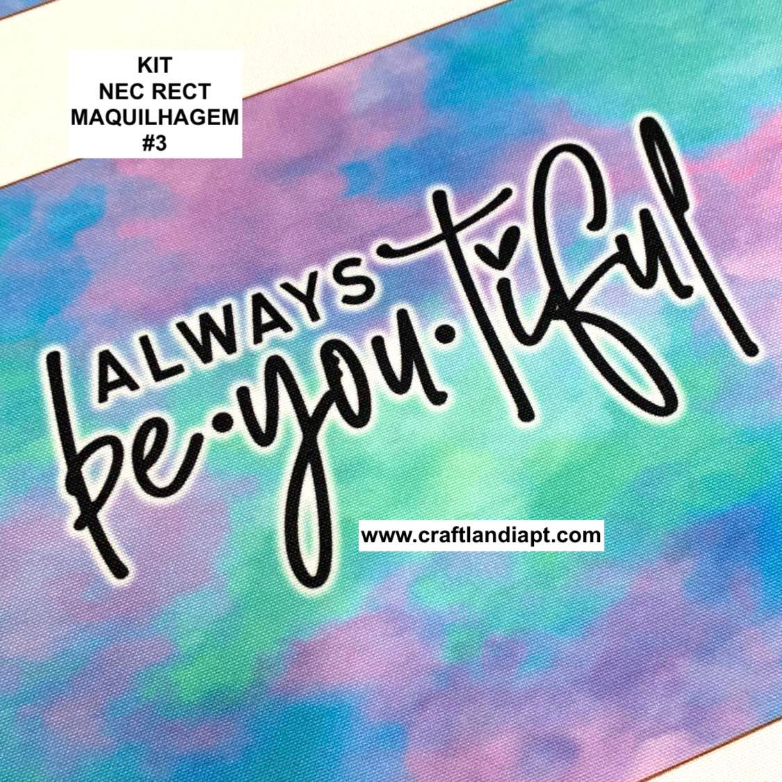 #3 - Maquilhagem - Kit. Nec. Rectangular