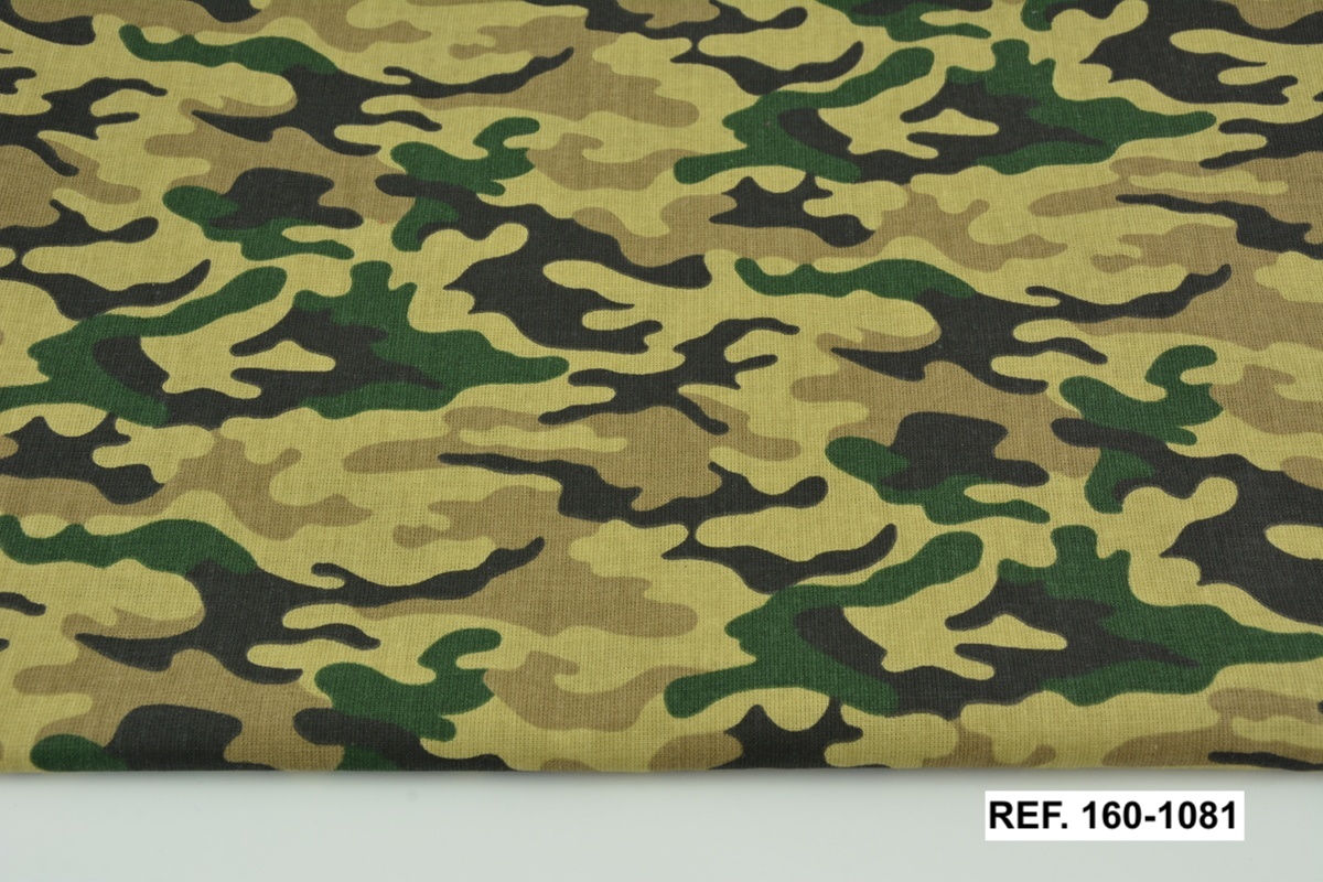 REF. 1081 - Camuflado Verde/Creme