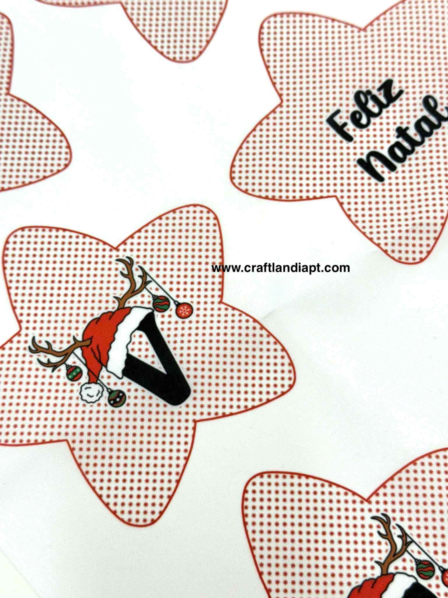 Estrelas de Natal - SÓ ESTAMPA