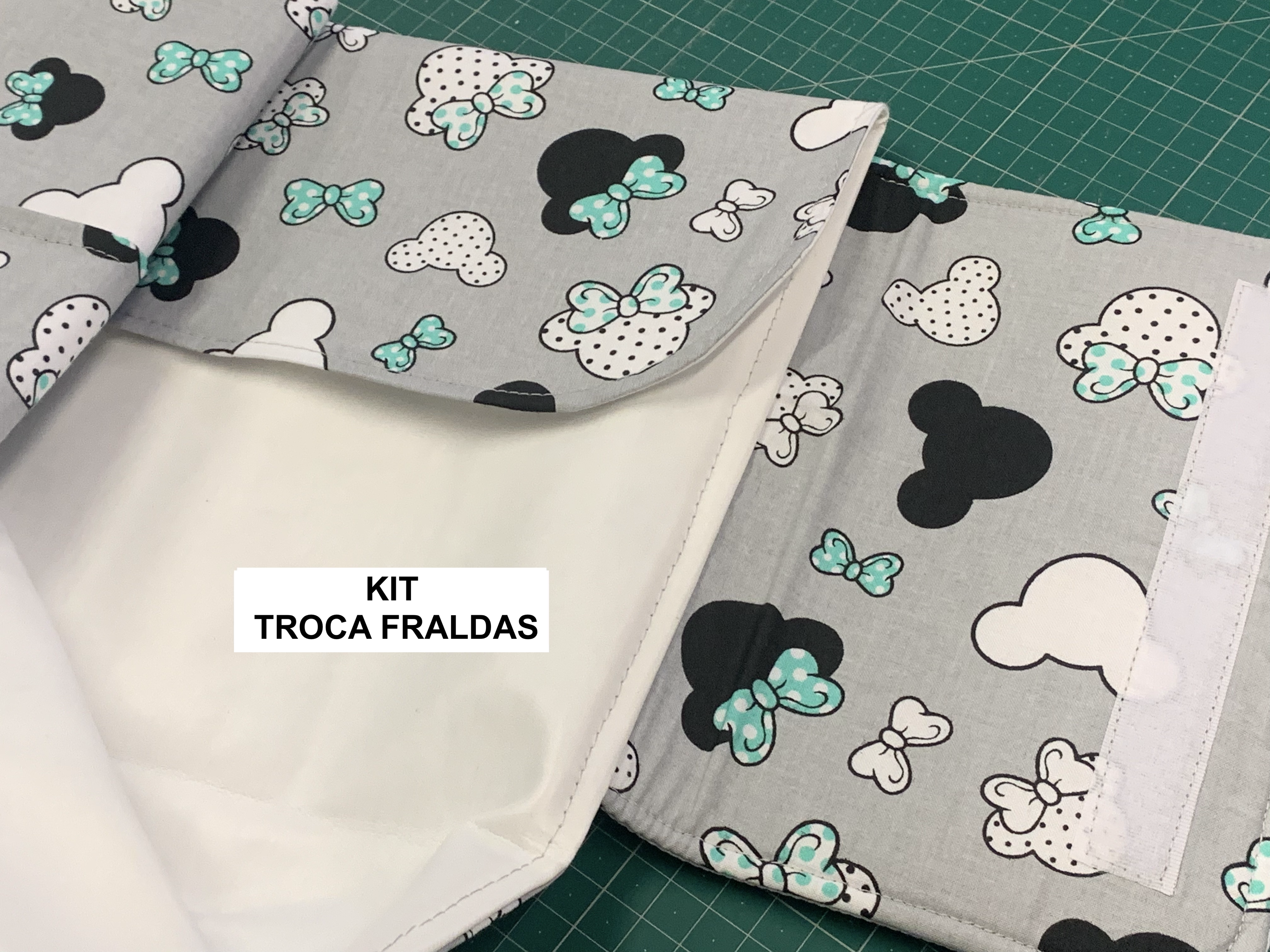 SÓ MEDIDAS - Trocador de Fraldas - Faça Você Mesma